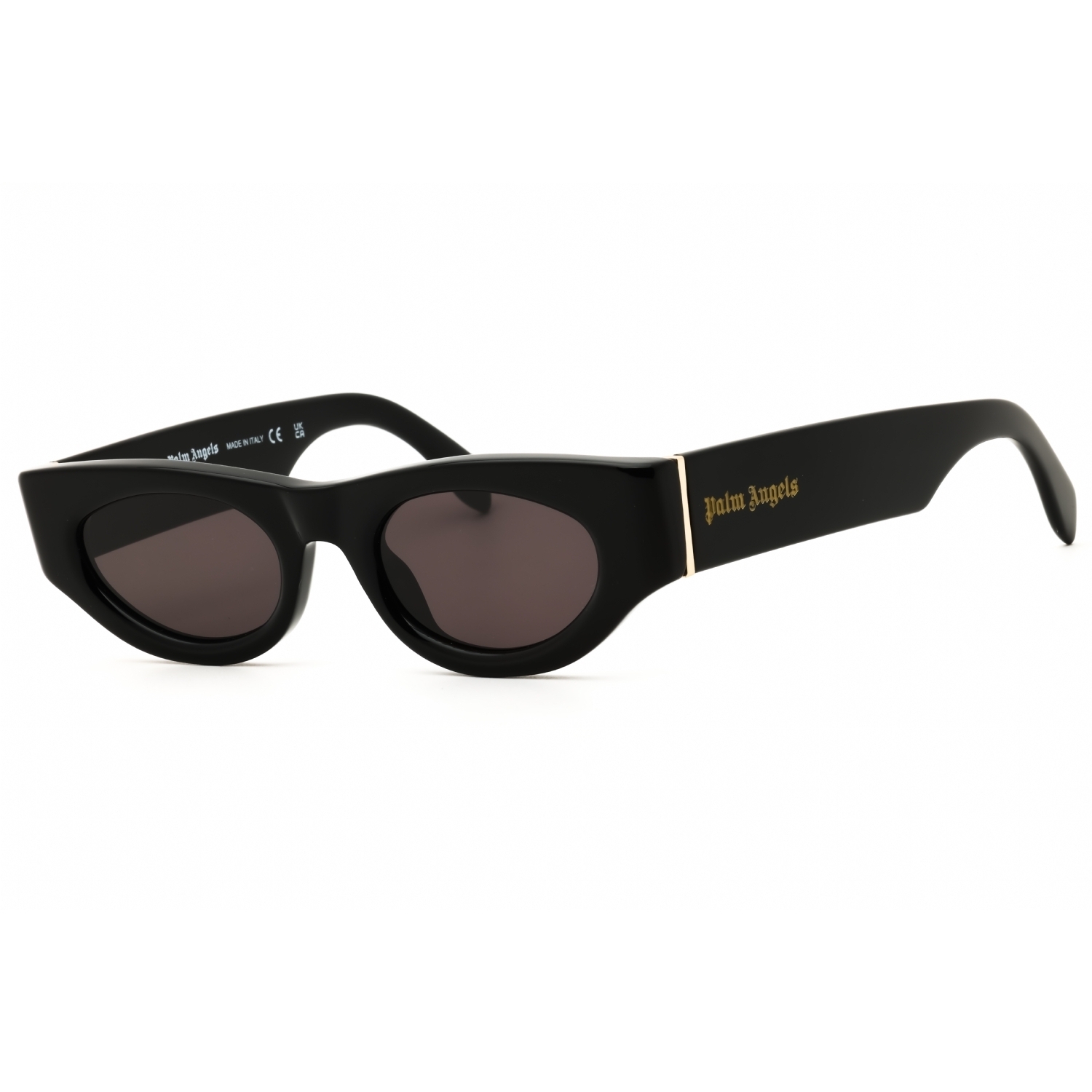 Palm Angels Griffith Sunglasses 1007 Black Acetate Oval
